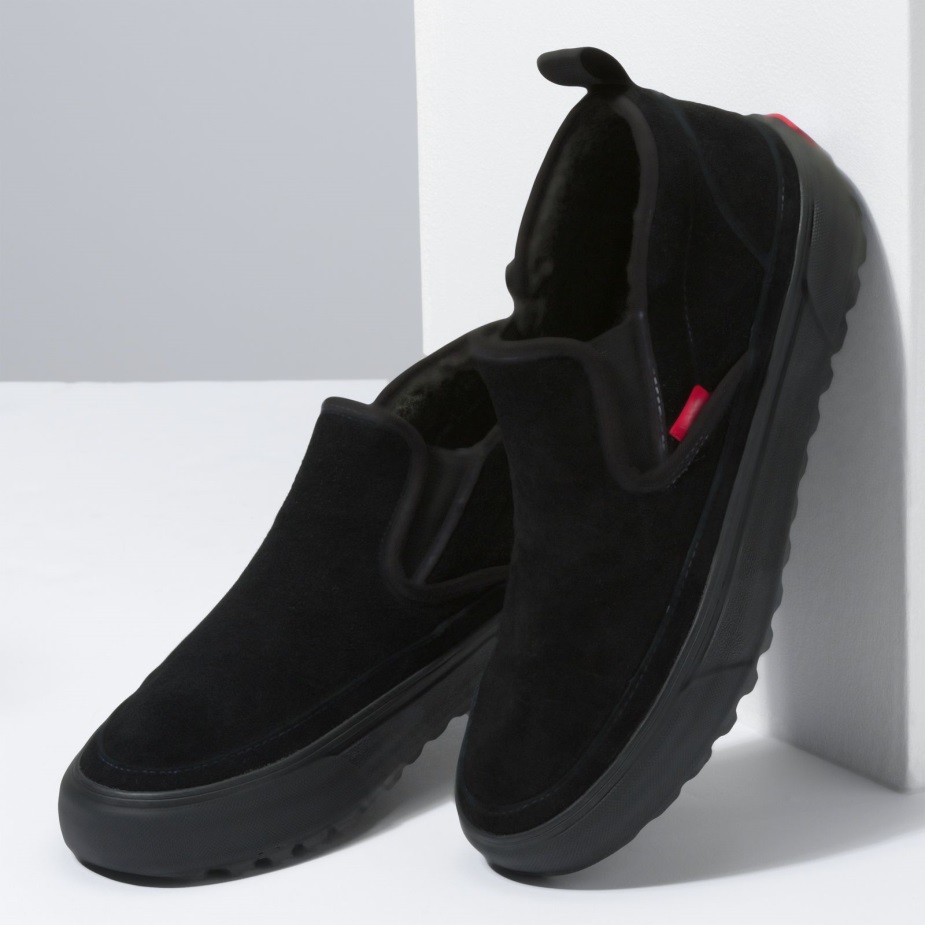Vans Mid Slip Mte-1 μαύρο-μαύρο-σουέτ