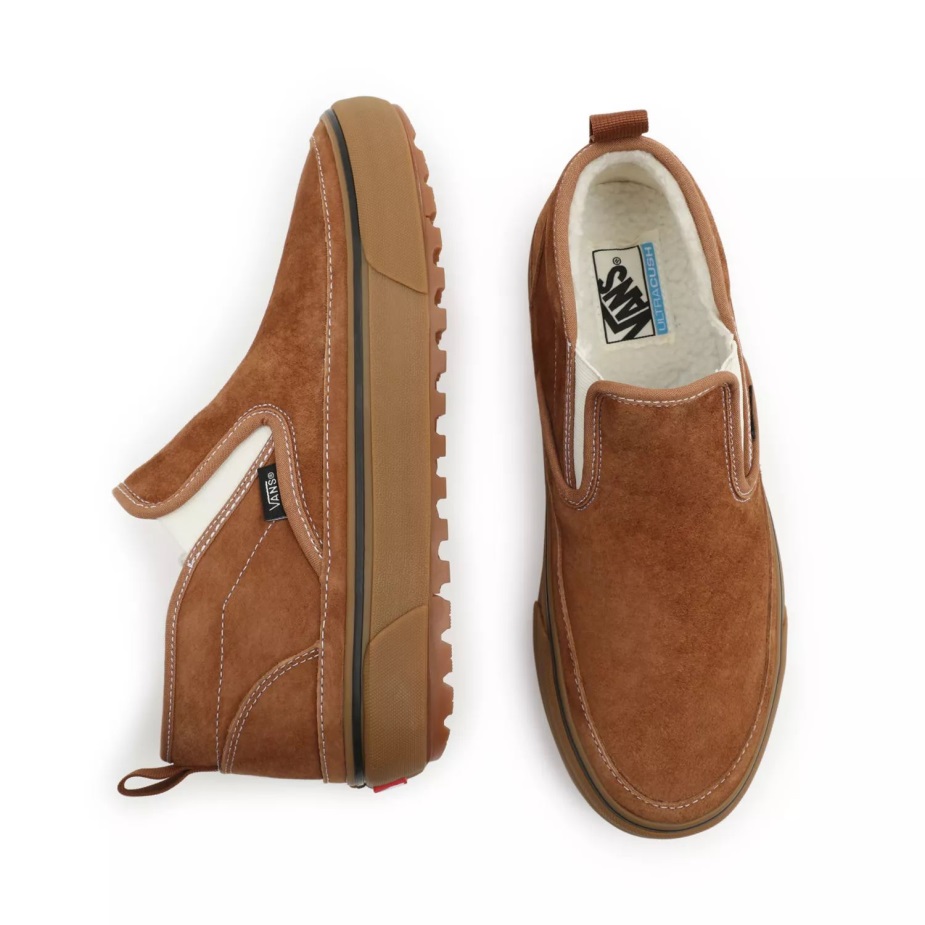 Vans Mid Slip παπούτσια Mte-1 καφέ