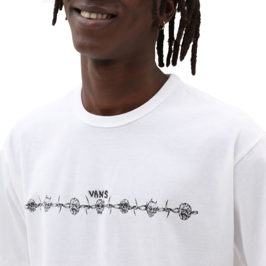 Vans Mike Gigliotti από τον τοίχο μπλουζάκι λευκό