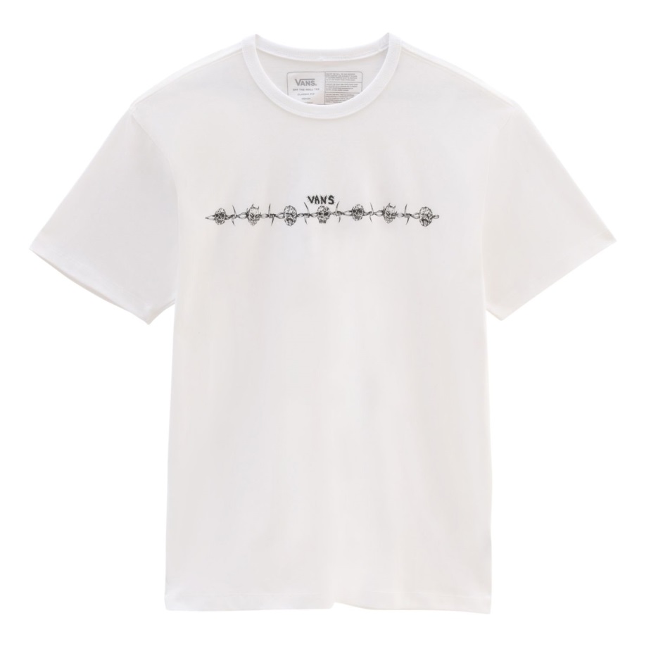 Vans Mike Gigliotti από τον τοίχο μπλουζάκι λευκό