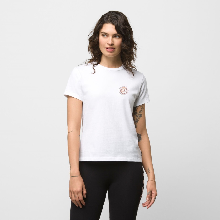 Vans Moon Dust Crew Tee λευκό