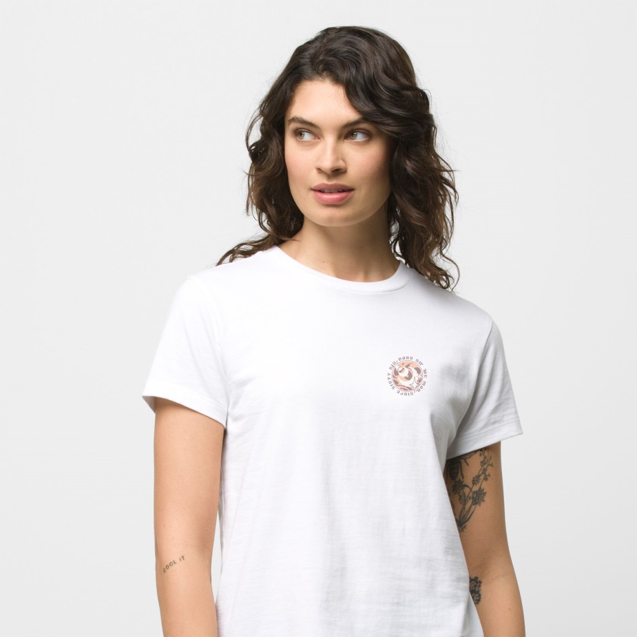 Vans Moon Dust Crew Tee λευκό