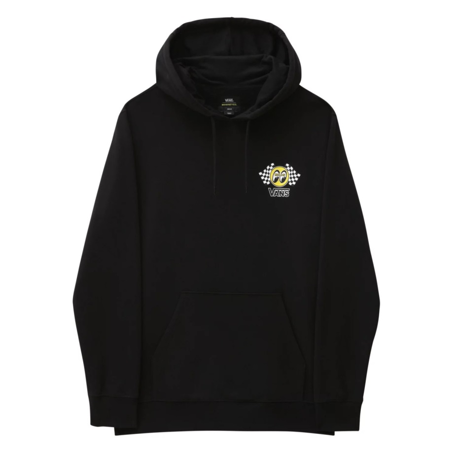 Vans Mooneyes Fleece πουλόβερ μαύρο με κουκούλα