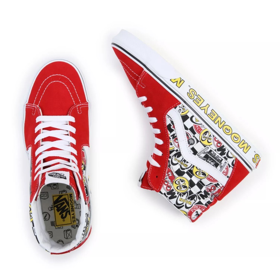 Vans Mooneyes Sk8-hi παπούτσια Red-multi