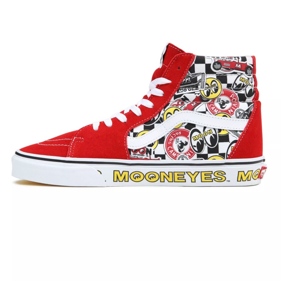 Vans Mooneyes Sk8-hi παπούτσια Red-multi