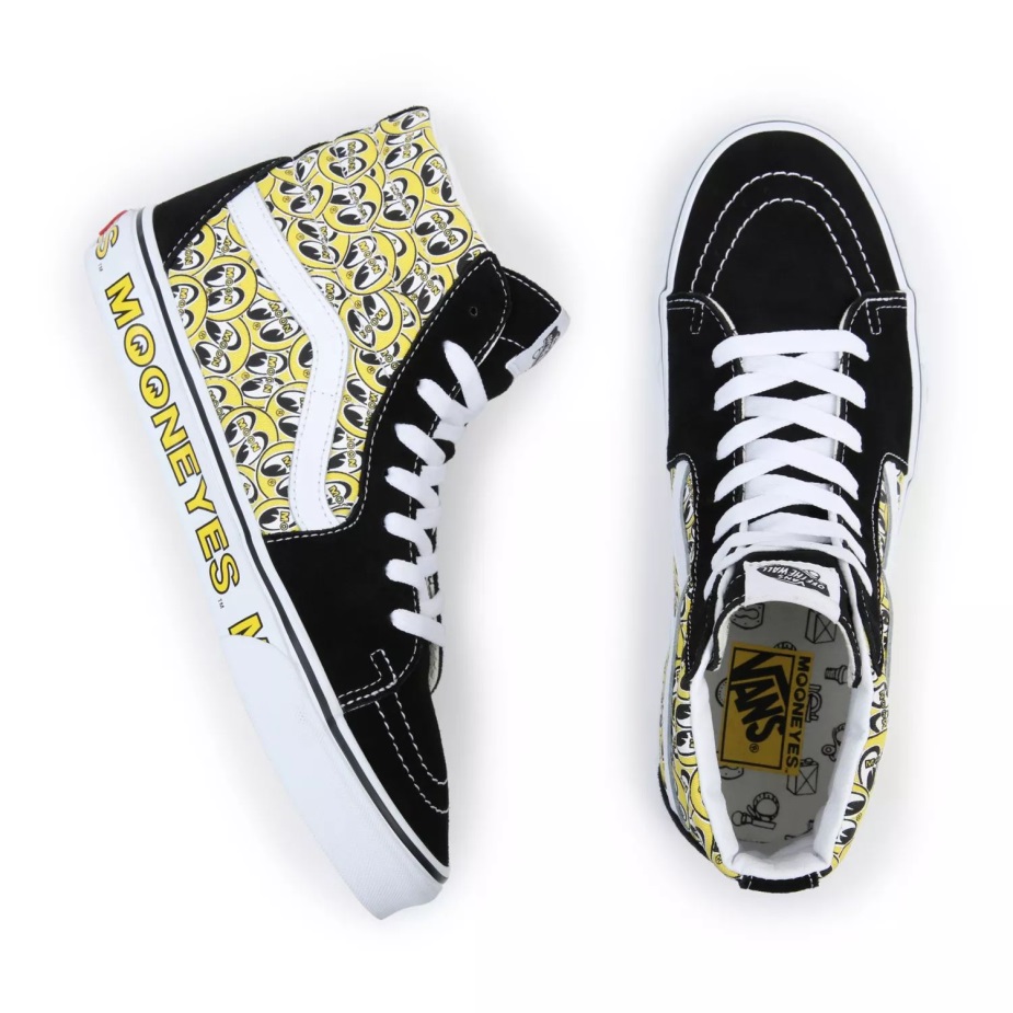 Vans Mooneyes Sk8-hi παπούτσια μαύρα