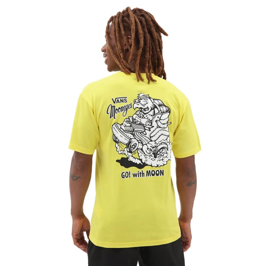 Vans Mooneyes T-shirt κίτρινο