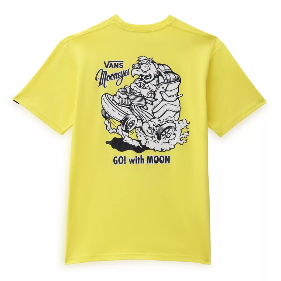 Vans Mooneyes T-shirt κίτρινο