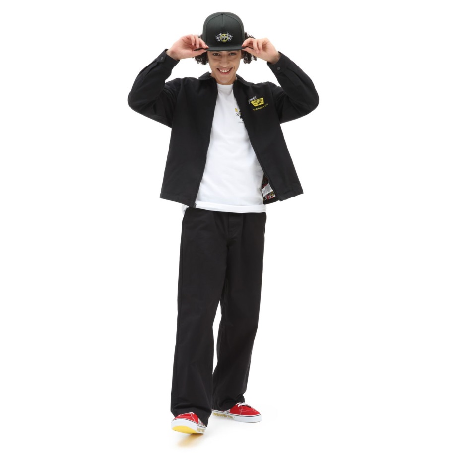 Vans Mooneyes μακρυμάνικο μπλουζάκι λευκό