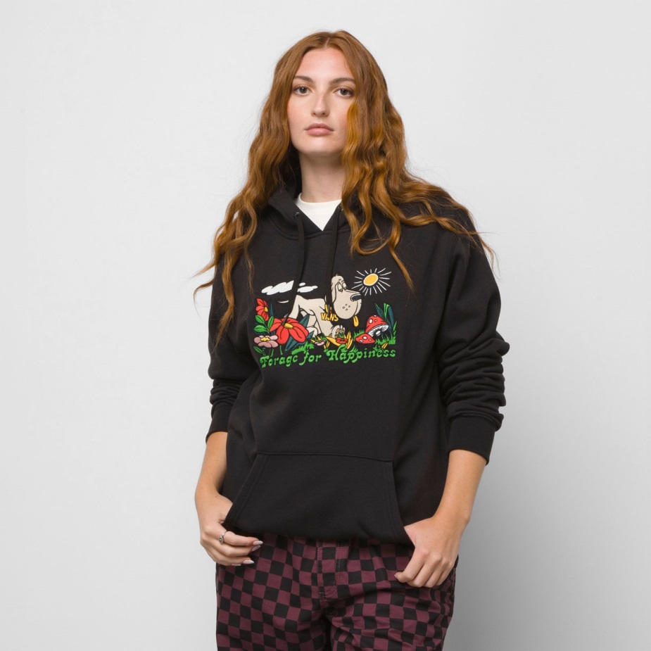 Vans Mushroom Hound Hoodie μαύρο