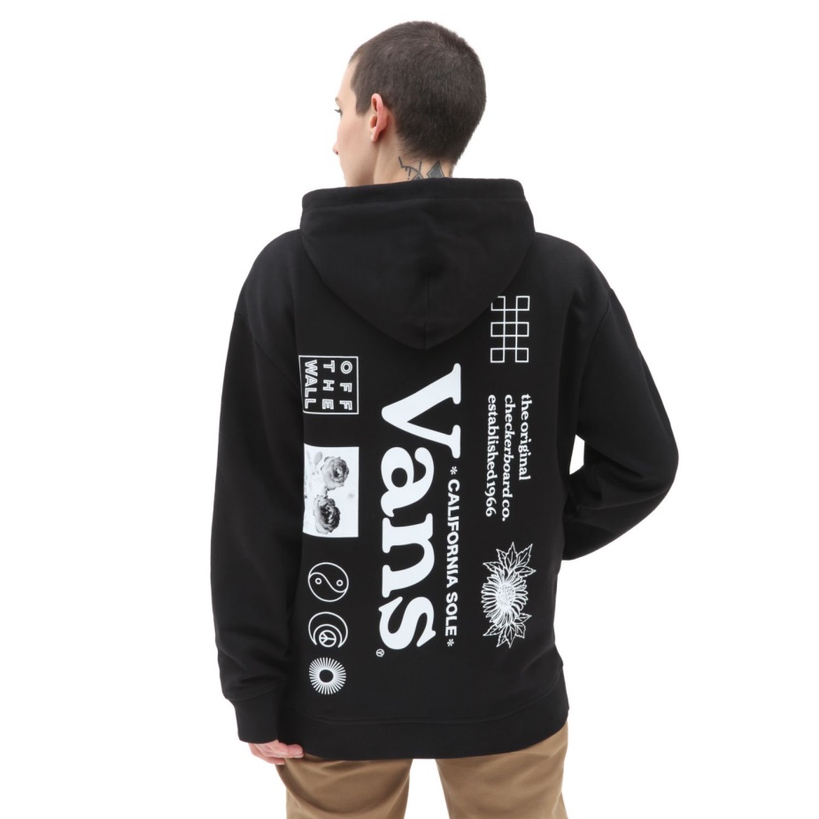 Vans Natural Os πουλόβερ Hoodie μαύρο