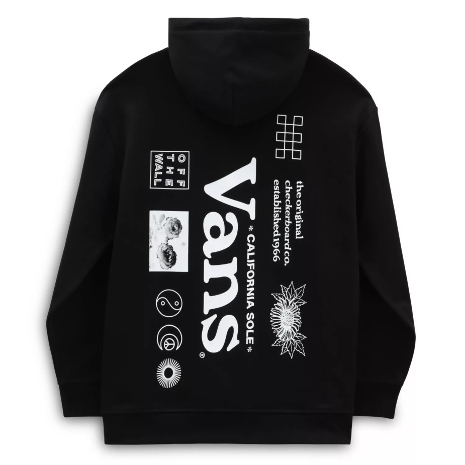 Vans Natural Os πουλόβερ Hoodie μαύρο