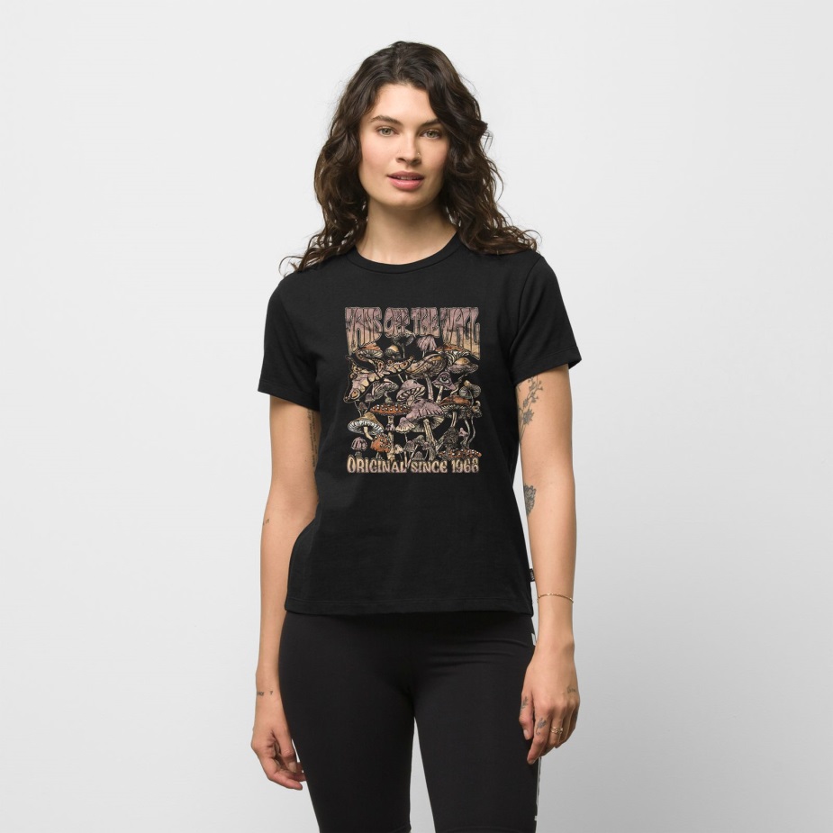 Vans Nature Walks Crew Tee μαύρο