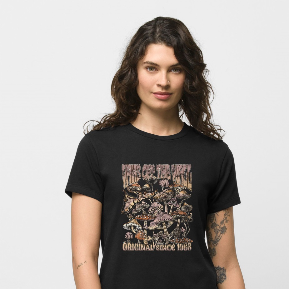 Vans Nature Walks Crew Tee μαύρο