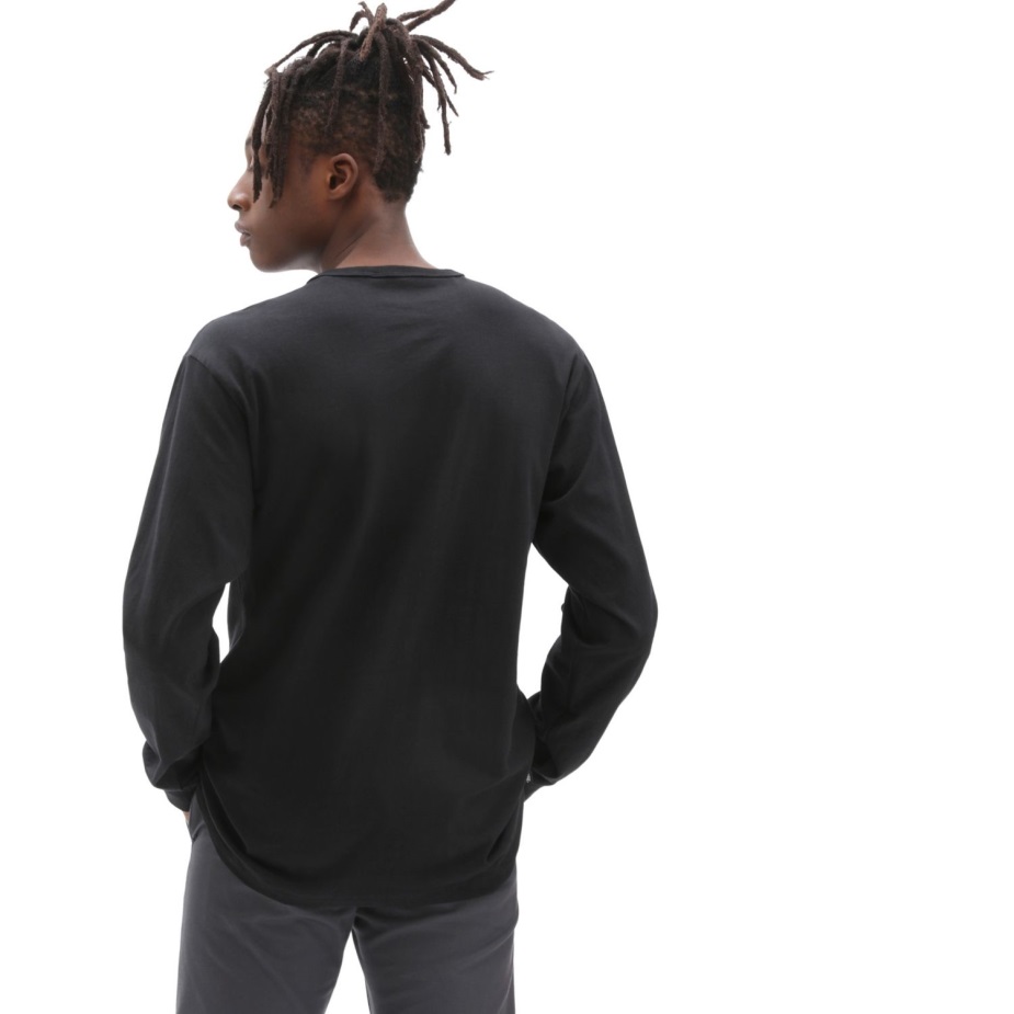 Vans Off The Wall κλασικό μπλουζάκι μαύρο