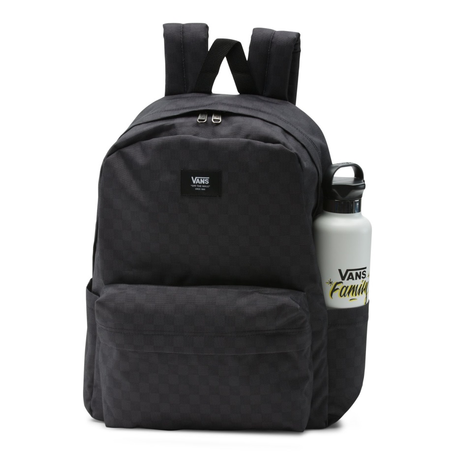 Vans Old Skool H2o Check Backpack Black-charcoal