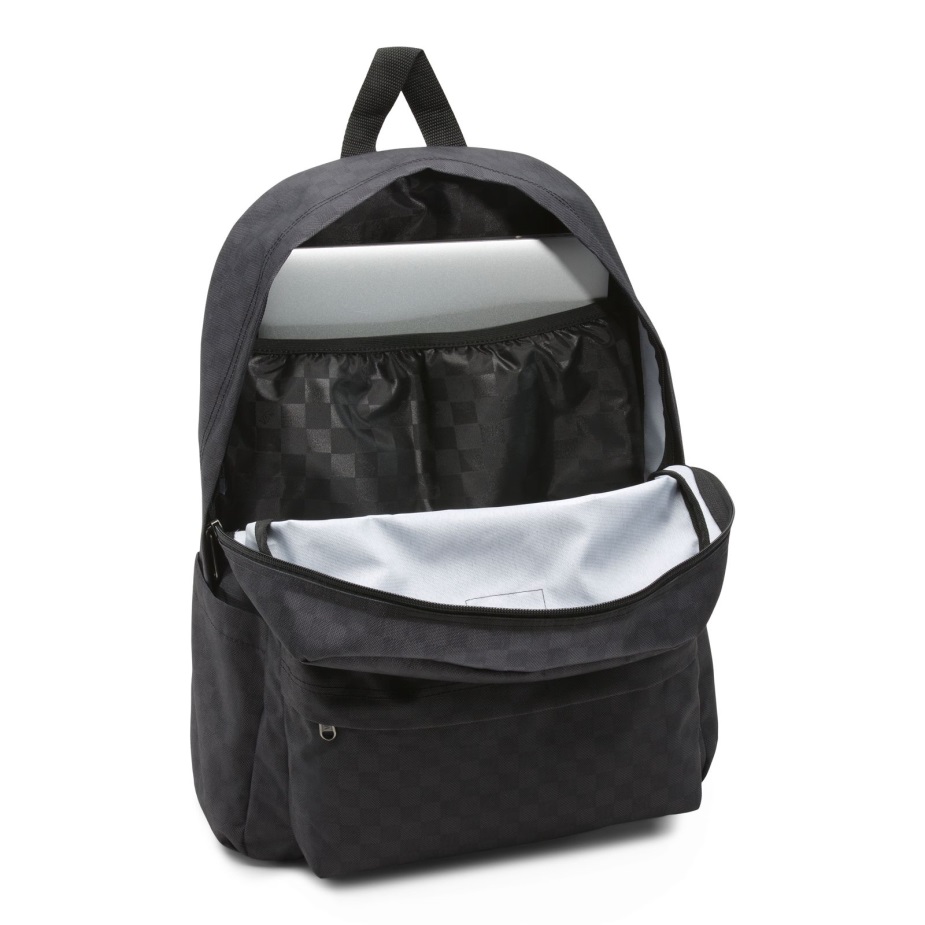 Vans Old Skool H2o Check Backpack Black-charcoal