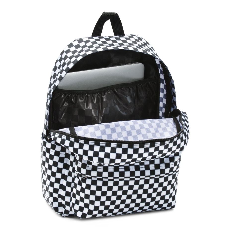 Vans Old Skool H2o Check Backpack μαύρο-λευκό άντρες
