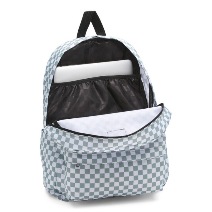 Vans Old Skool H2o Check σακίδιο πλάτης πράσινο σκακιέρα