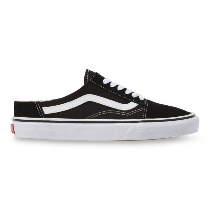 Vans Old Skool Mule μαύρο-αληθινό λευκό