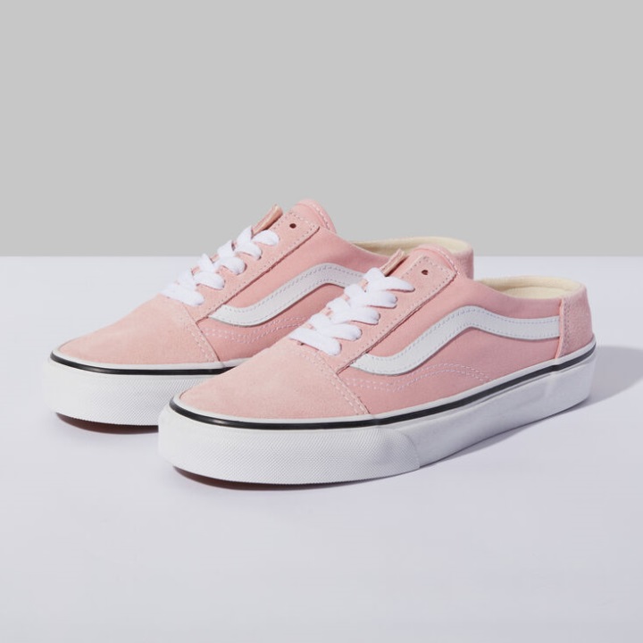 Vans Old Skool Mule πούδρα ροζ-αληθινό λευκό