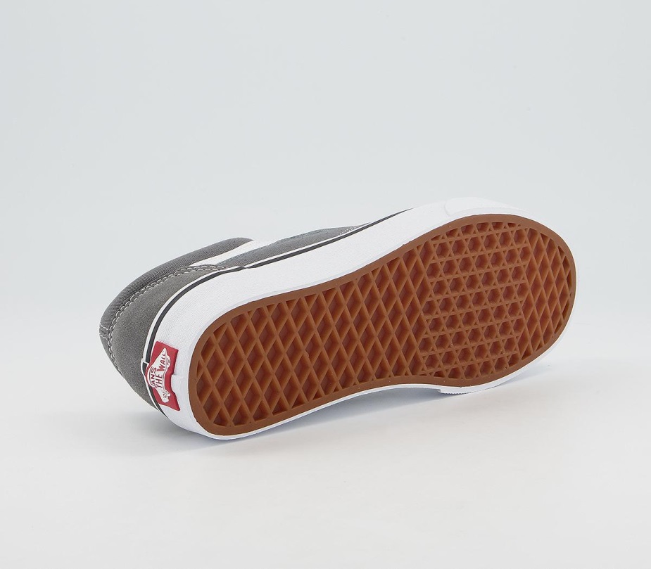 Vans Old Skool Trainers Pewter True White