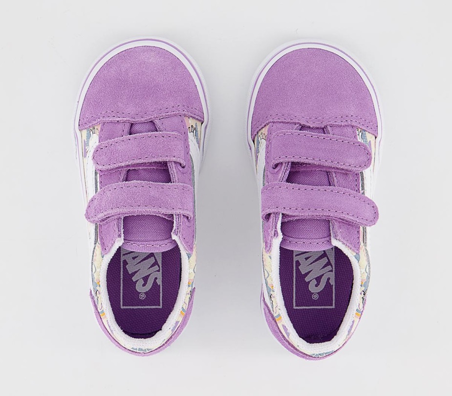 Vans Old Skool Trainers μυθική λάμψη καθαρή λιλά