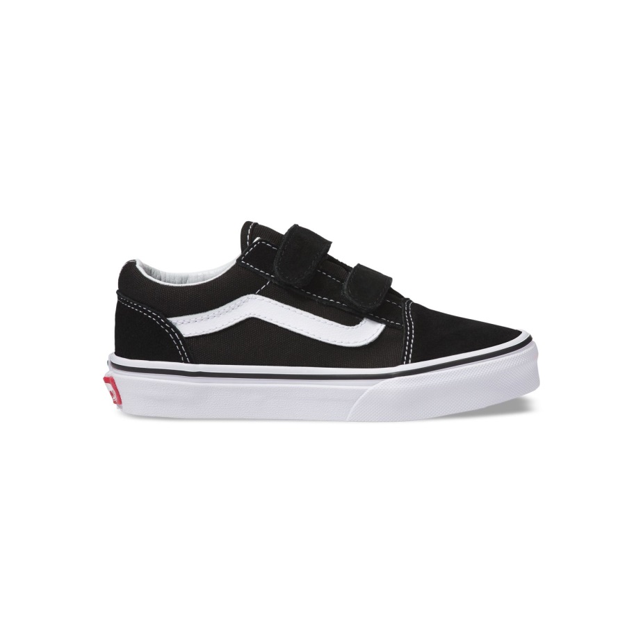 Vans Old Skool V Kids Black-true White