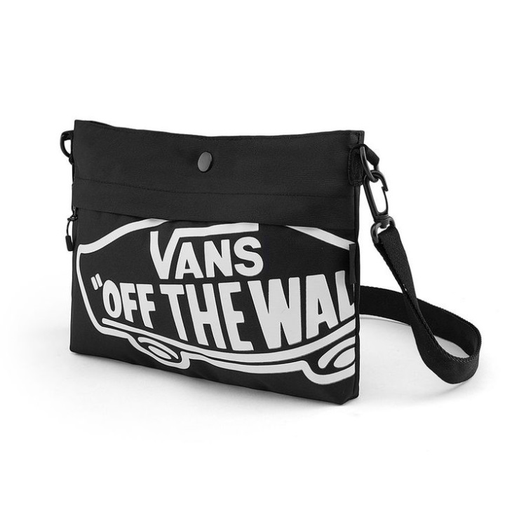 Vans On Going Otw Crossbody μαύρο-άσπρο λογότυπο