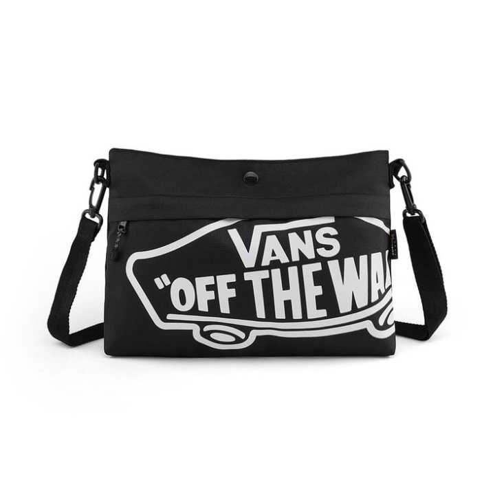 Vans On Going Otw Crossbody μαύρο-άσπρο λογότυπο