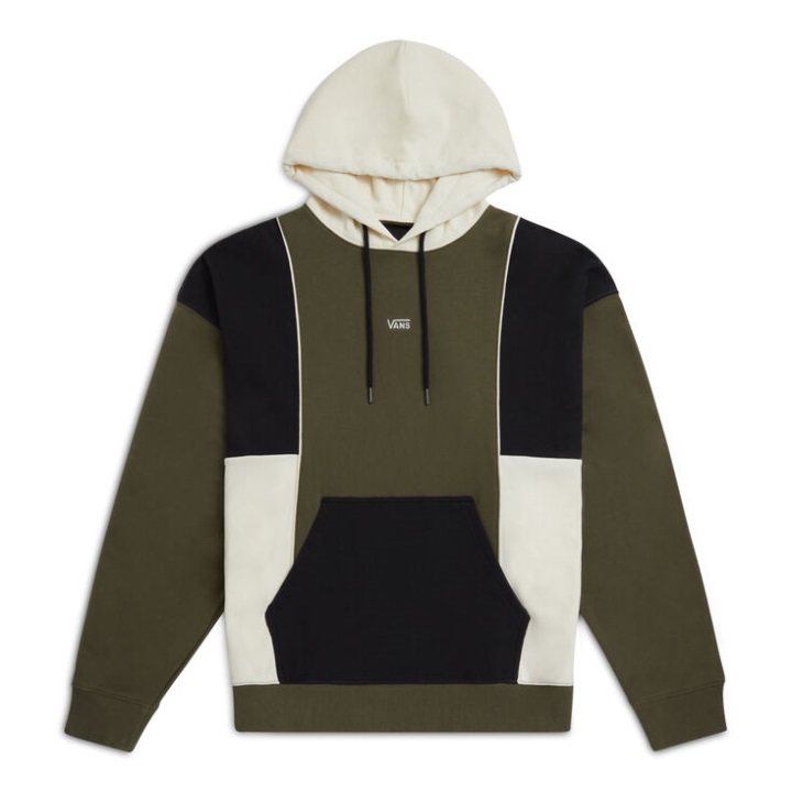 Vans Otd πουλόβερ μπλοκαρίσματος με κουκούλα φύλλο σταφυλιού