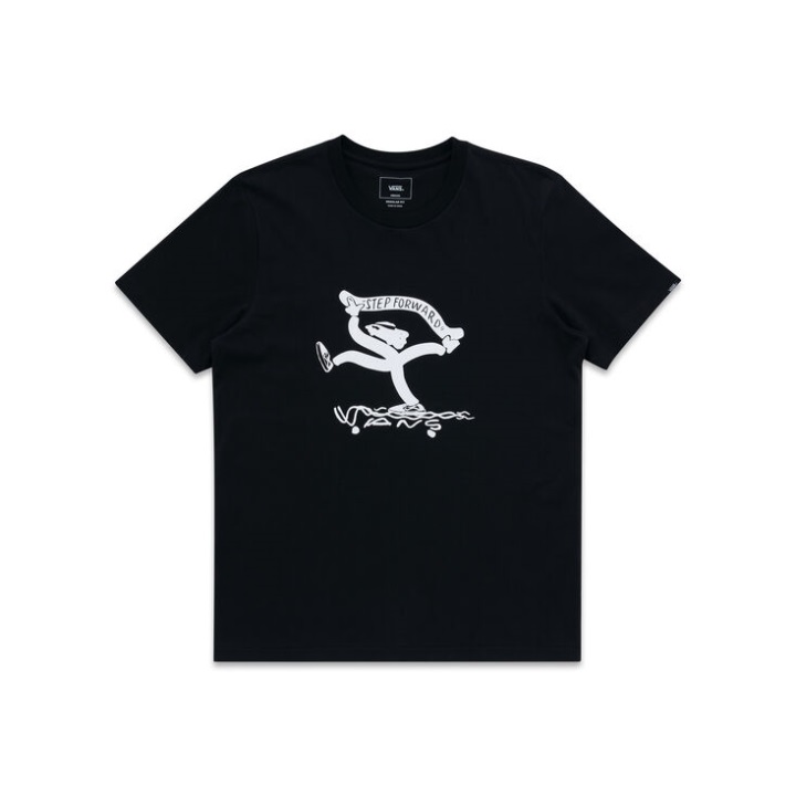 Vans Otw Art Collection Fivemonker μπλουζάκι μαύρο