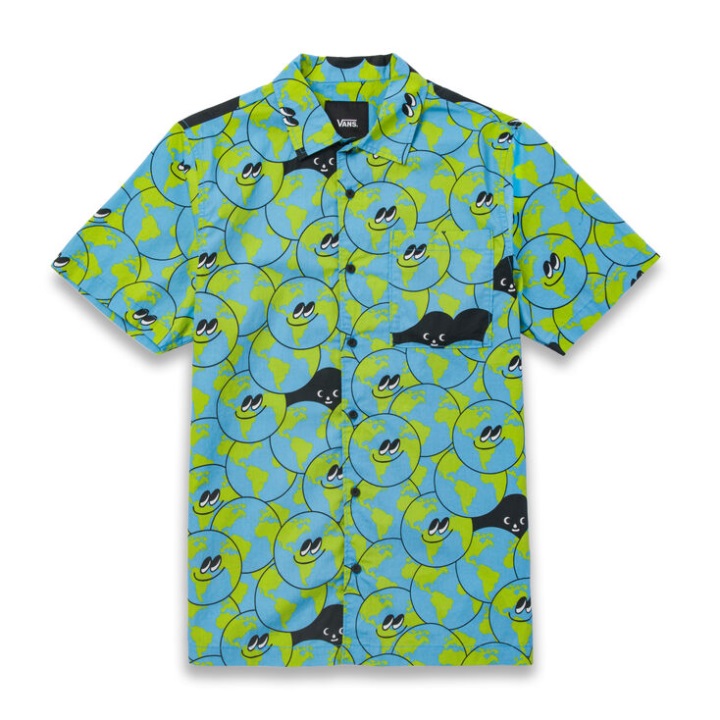 Vans Otw Art Collection Tyakasha κοντό πουκάμισο Tyakasha Print