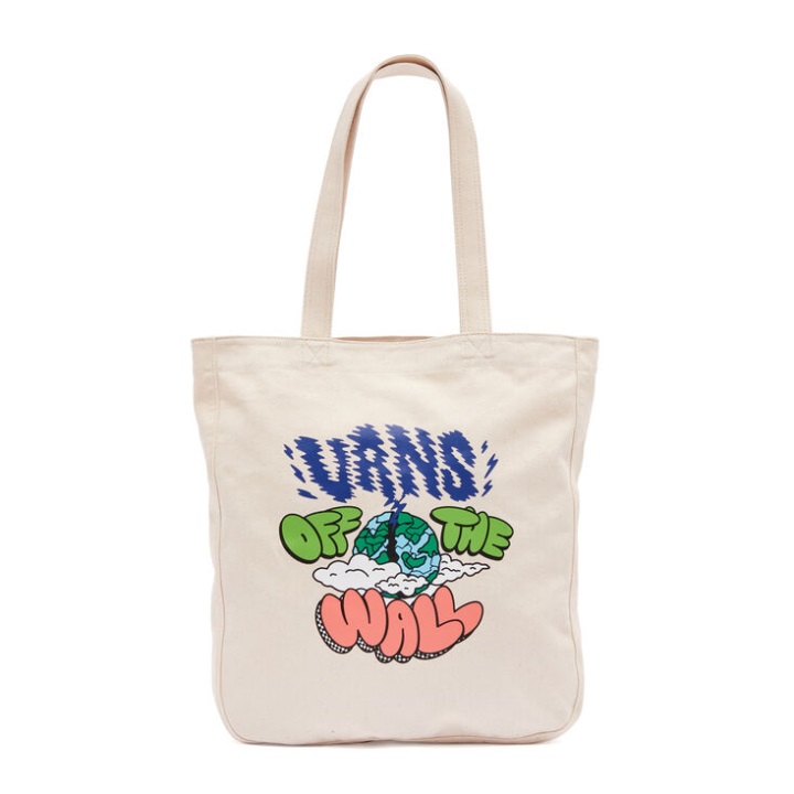 Vans Otw Art συλλογή πυρήνα Cho Tote φυσικό