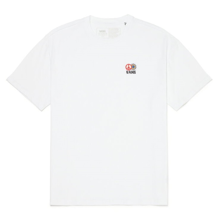 Vans Otw Emb Gx κοντομάνικο μπλουζάκι λευκό
