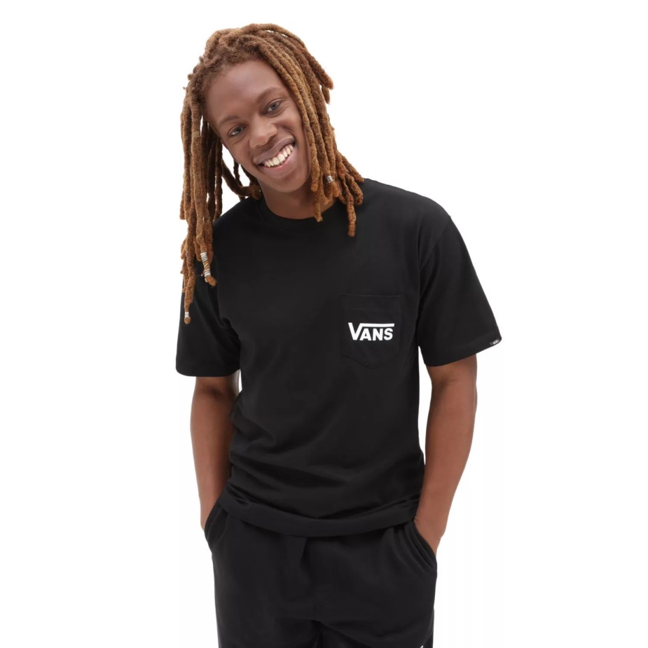 Vans Otw κλασικό μπλουζάκι πλάτης μαύρο