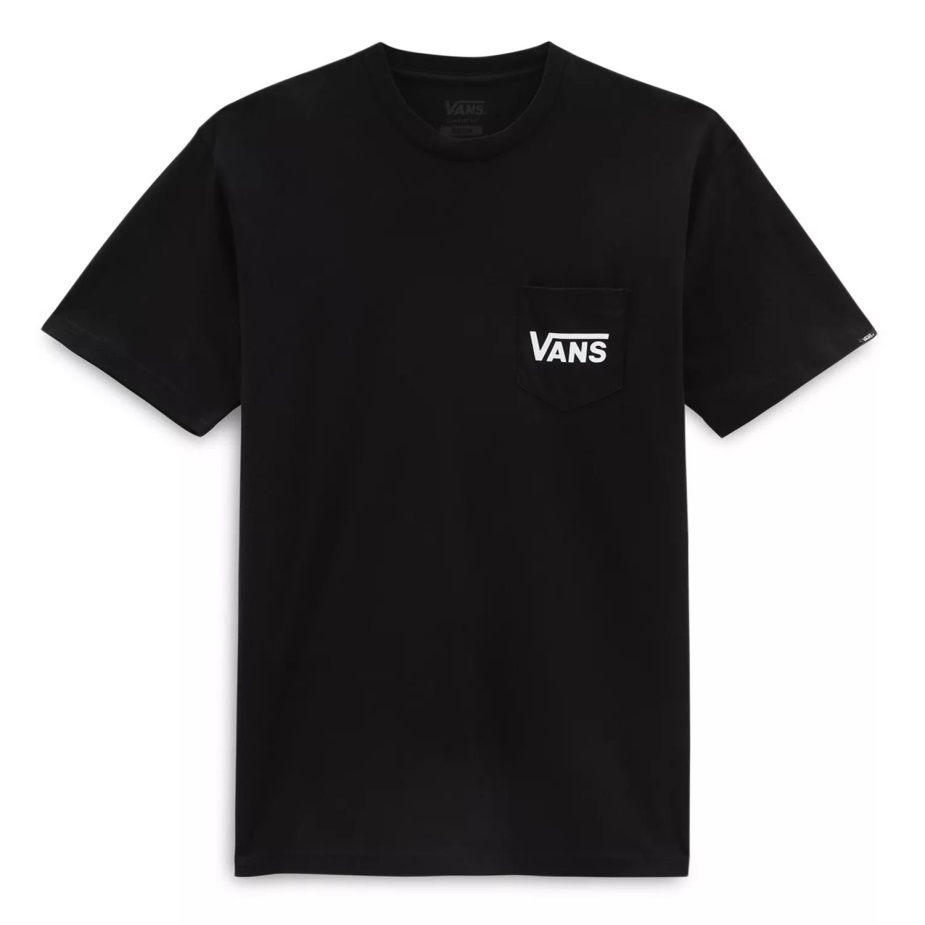 Vans Otw κλασικό μπλουζάκι πλάτης μαύρο