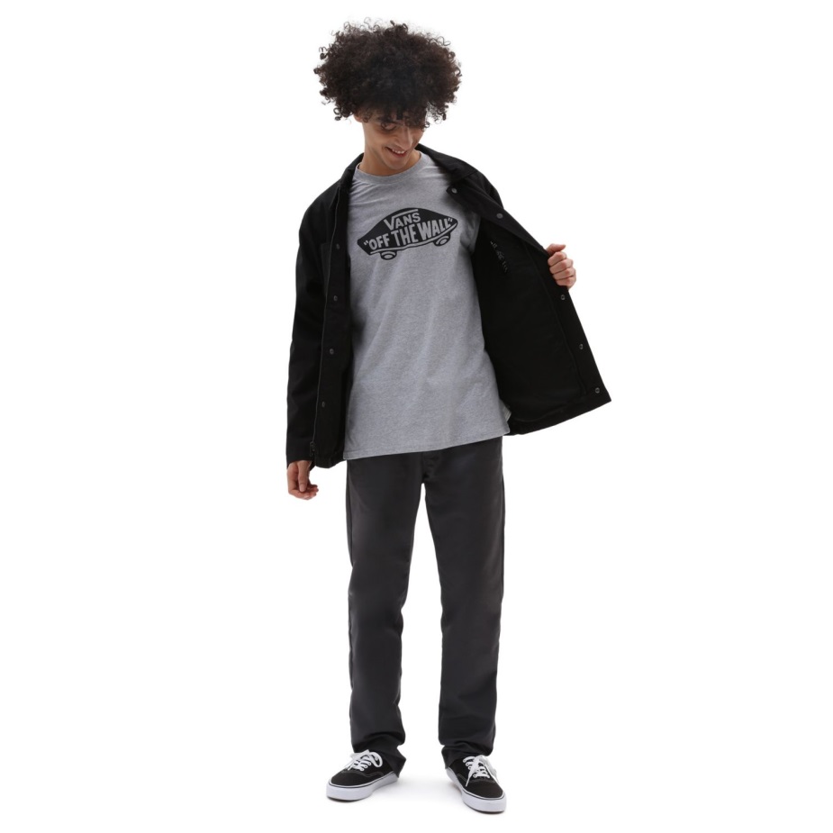 Vans Otw κλασικό μπροστινό μπλουζάκι γκρι