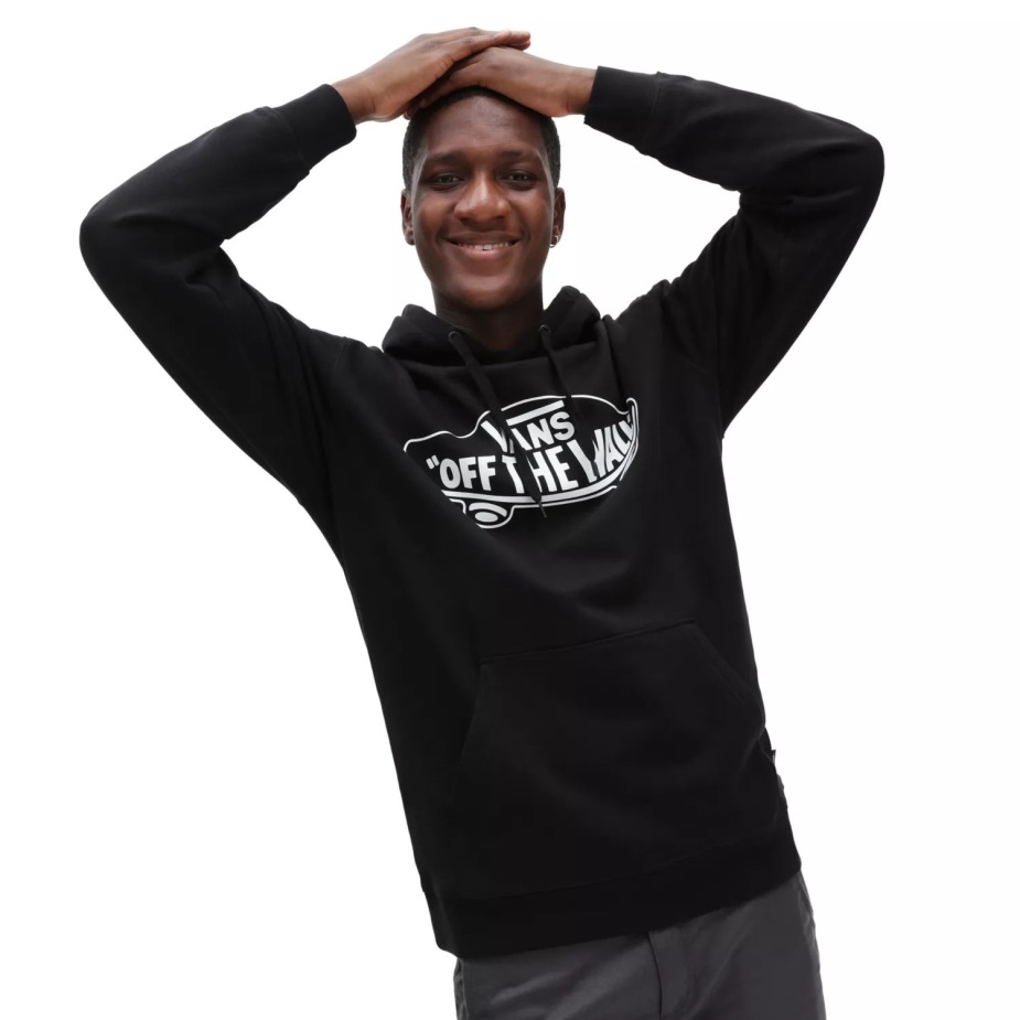 Vans Otw πουλόβερ με κουκούλα μαύρο