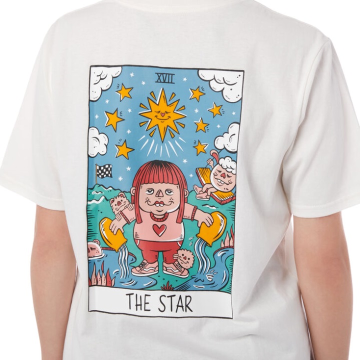 Vans Otw συλλογή τέχνης Mooncasket T-shirt Marshmallow