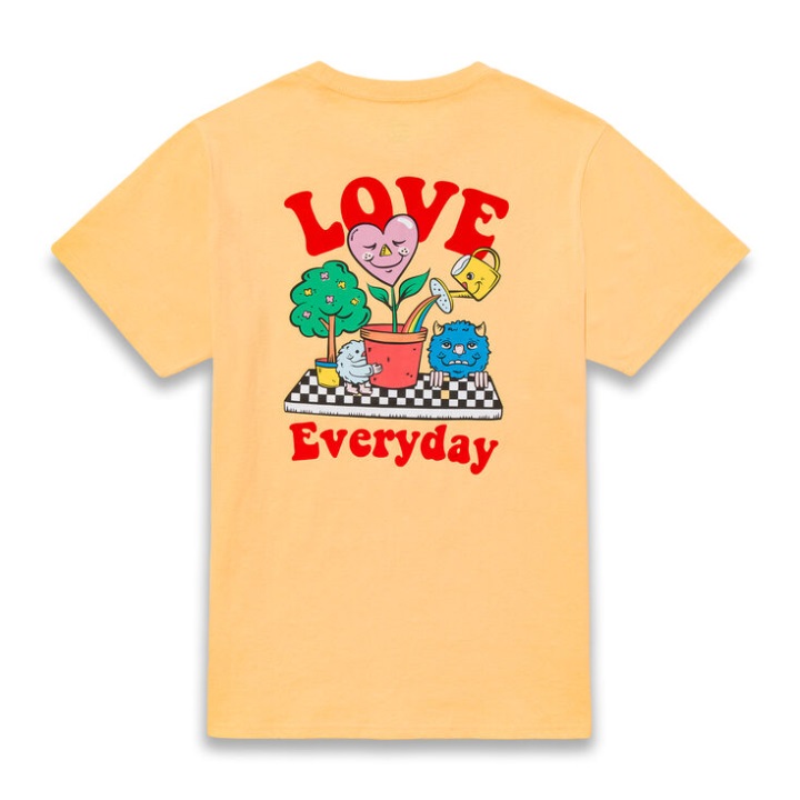 Vans Otw συλλογή τέχνης Mooncasket T-shirt λινάρι