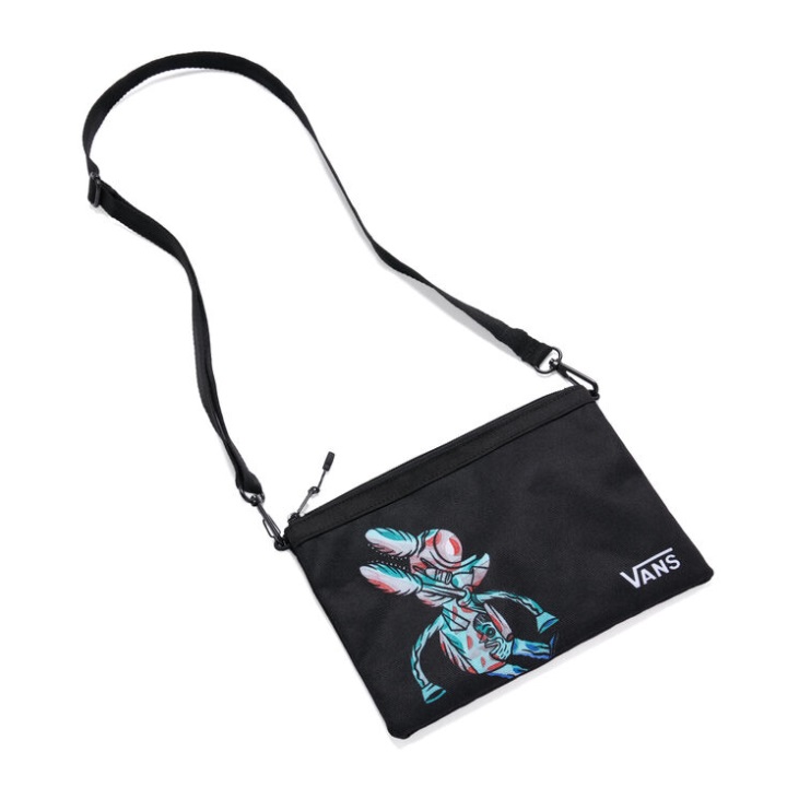 Vans Otw συλλογή τέχνης Ντόναλντ Αβραάμ χιαστί μαύρο