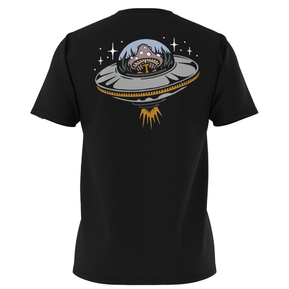 Vans Outta This World Trip T-shirt μαύρο