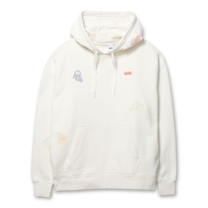 Vans Paisley Check Hoodie Marshmallow