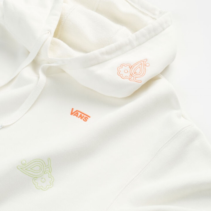 Vans Paisley Check Hoodie Marshmallow