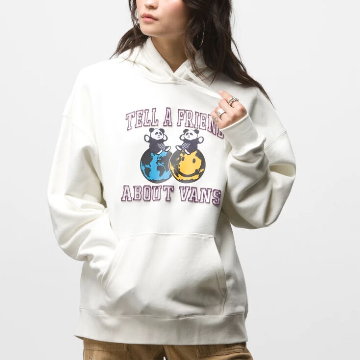 Vans Panda Hoodie Marshmallow