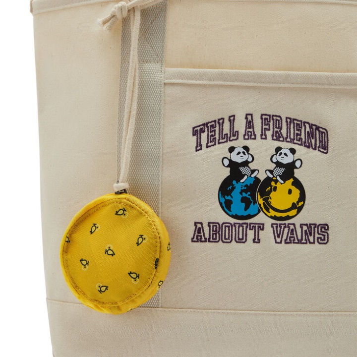 Vans Panda Tote Bag Marshmallow