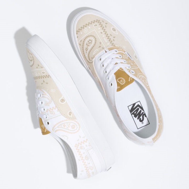 Vans Paqe Paisley αυθεντικό Unity-true White