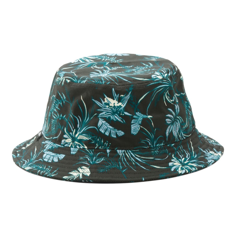 Vans Patch κουβά καπέλο μαύρο-βαθύ γαλαζοπράσινο