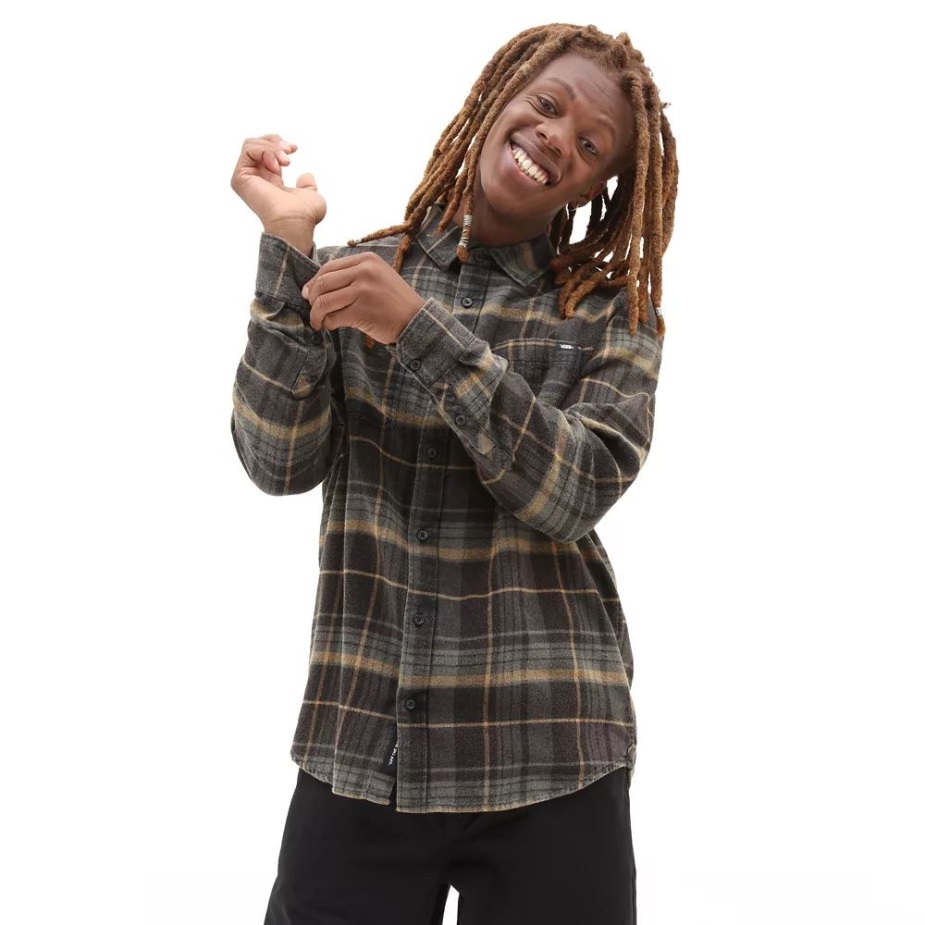 Vans Peddington μακρυμάνικο πουκάμισο γκρι